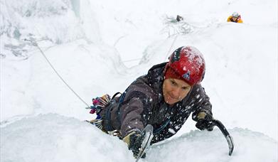 Ice climbing course, Old School Hostel
