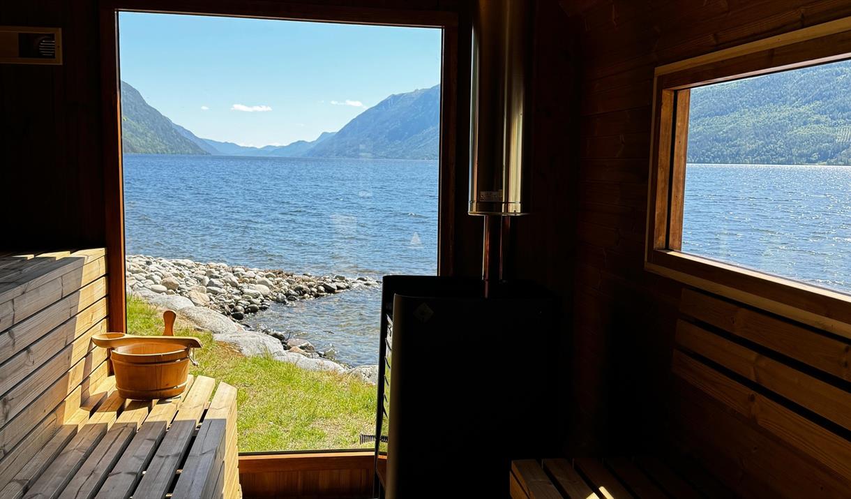 Sauna at Sandviken Camping