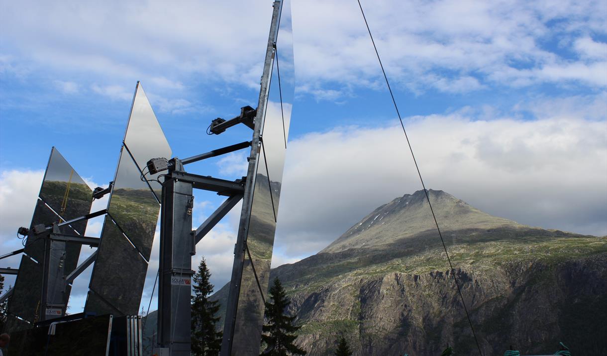 The sun mirror Rjukan