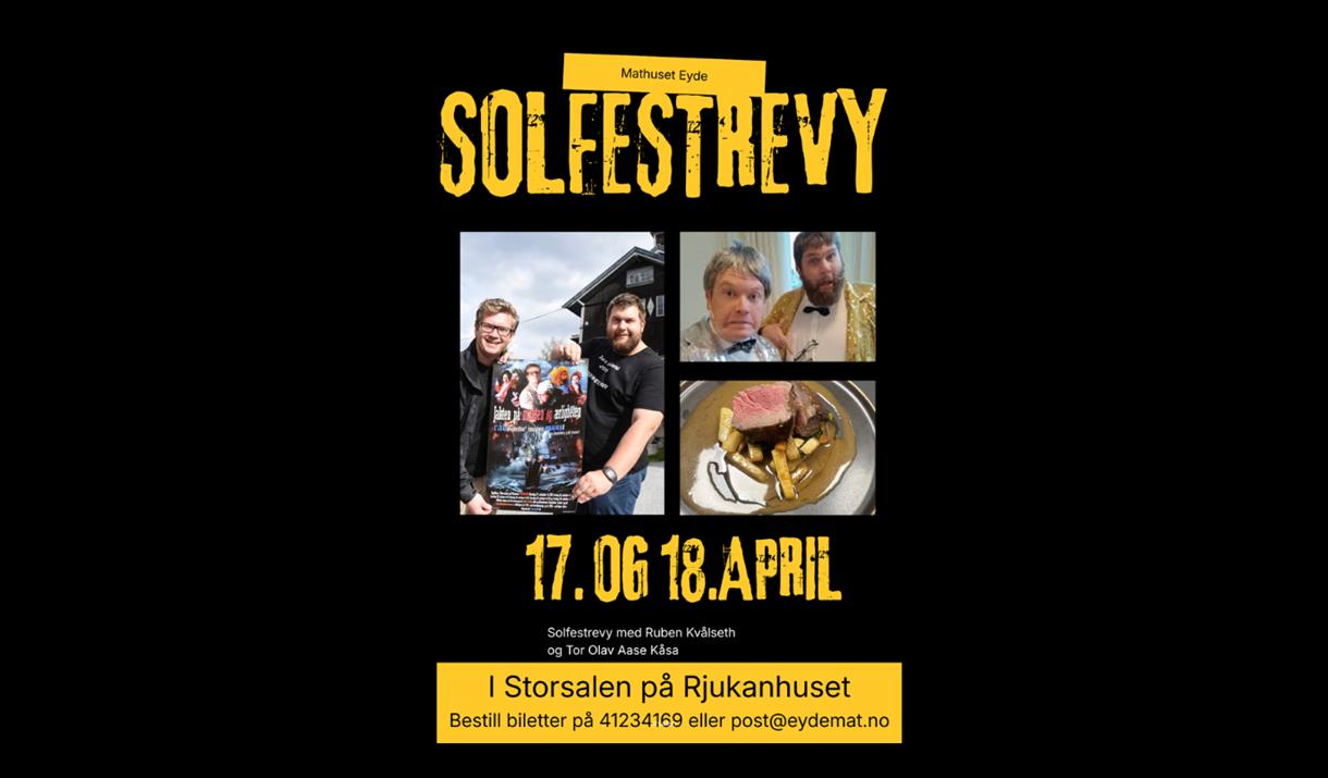 Solfestrevy med Ruben Kvålseth og Tor Olav Aase Kåsa