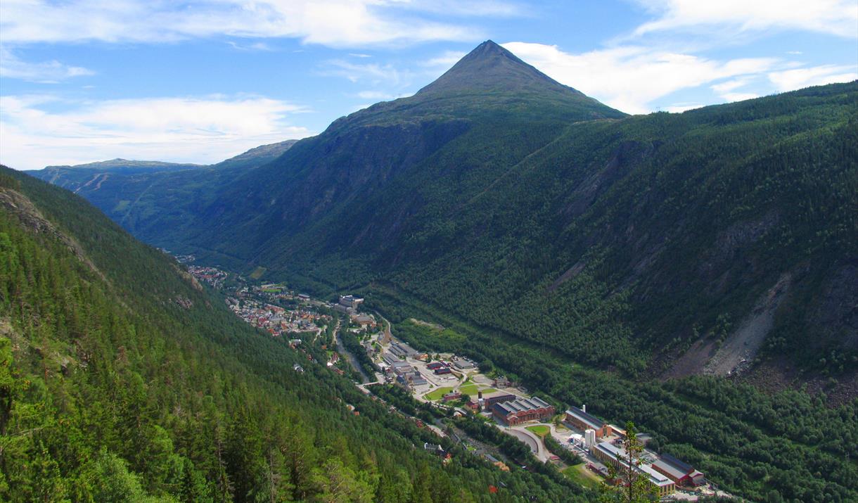 Rjukan is on UNESCOs world heritage list due to the unique industrial history