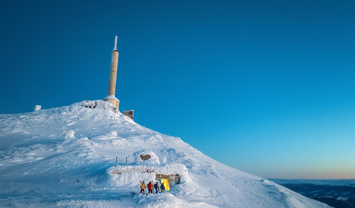 Winter at Gaustatoppen