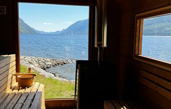 Sauna at Sandviken Camping