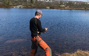 Fishing in TInn Austbygd.