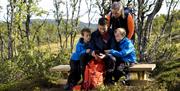 Download the app from Hardangervidda National park center and you will learn more on your way.