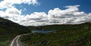 Gøystvann is one of the lakes you can fish for trouts at Hardangervidda.