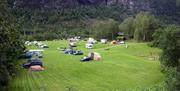 Great space for tents and caravans