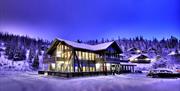 Den Lykkelige sportsmann offers accommodation by the foot of Gaustatoppen