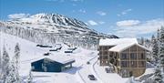 Gaustatoppen sportell is a new accommodation at Gausta, close to Mount Gaustatoppen