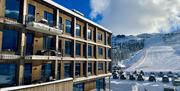 Gausta Sportell in the winter