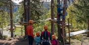 Rjukan climbing park is a nice family activity