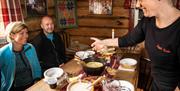 Local food is served at Selstali Seter