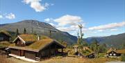 All the cabins are situated in the Gaustatoppen area with beautiful view towards the mountain