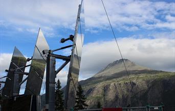 The sun mirror Rjukan
