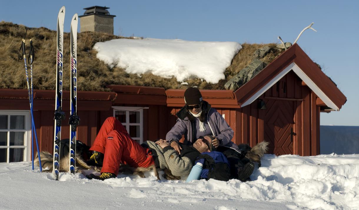 In Skirvedalen you have access to miles of prepared cross-country skiing trails.