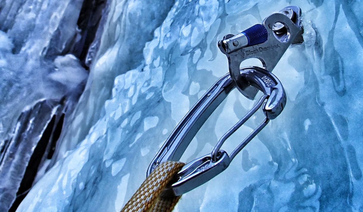 Rjukan is a popular place for ice climbing.