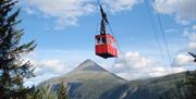 Krossobanen whisks you up to Rjukan climbing park