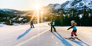 children at Gausta ski centre