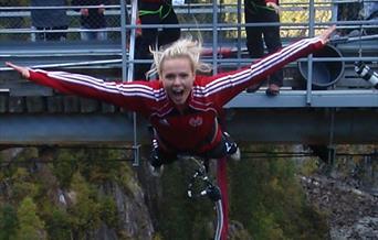 Norway's thoughest bungee jump