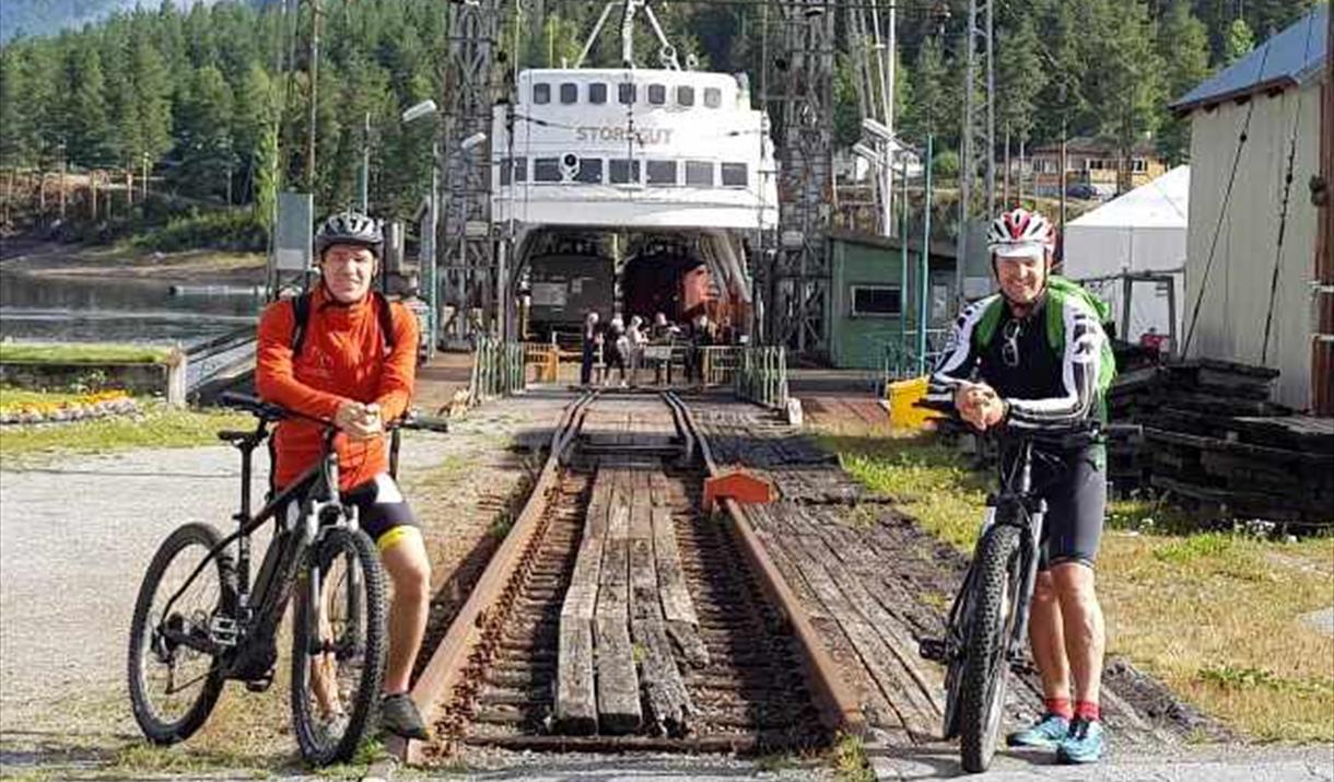 Guida sykkeltur i industriarvens fotspor fra Rjukan til Notodden